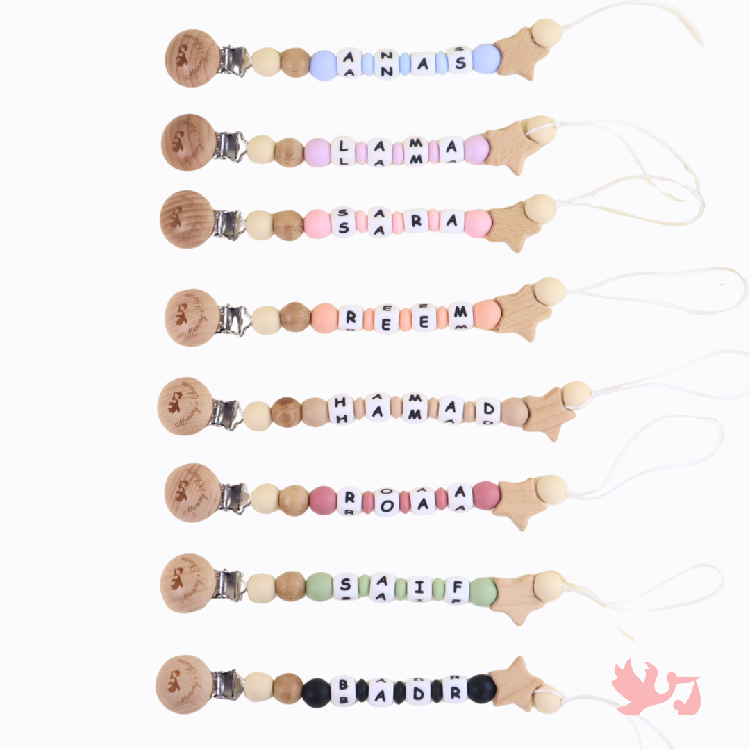 Personalized Pacifier Clip – Galaxy Design